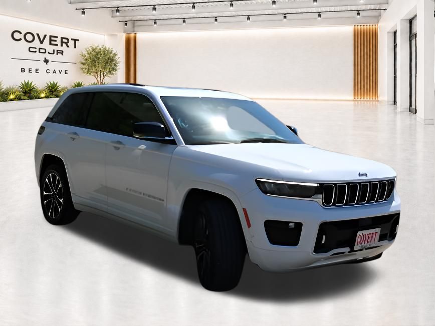 Bright White Clearcoat 2024 Jeep Grand Cherokee SUV / Crossover Four-Wheel Drive 8-Speed Automatic