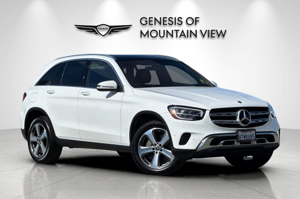 Polar White 2021 Mercedes-Benz GLC 300 SUV 4MATIC SUV / Crossover All-Wheel Drive 9-Speed Automatic