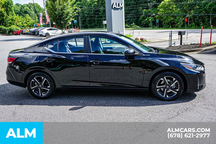 Used 2024 Black Nissan SV image 8