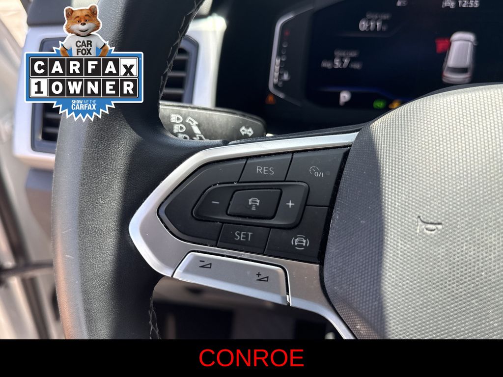 2022 Volkswagen Atlas 3.6L V6 SE w/Technology White at Bayway Cadillac of The Woodlands