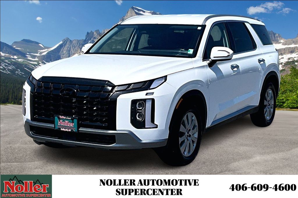 Hyper White 2024 Hyundai Palisade SUV / Crossover All-Wheel Drive 8-Speed Automatic