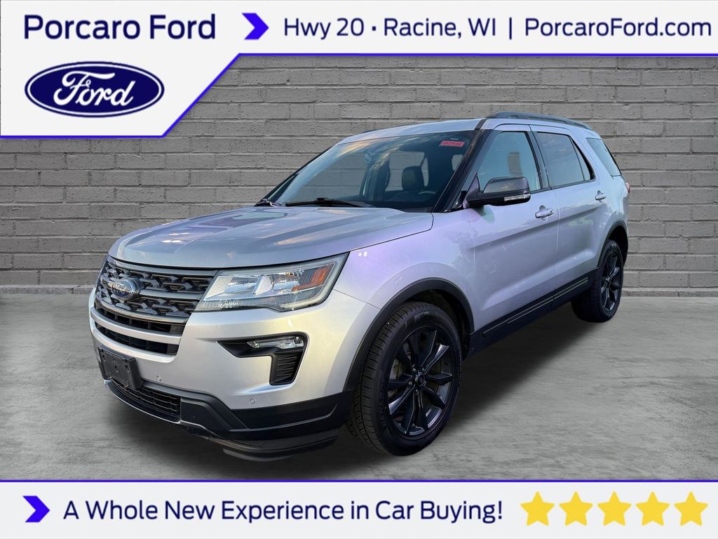 Ingot Silver Metallic 2019 Ford Explorer SUV / Crossover All-Wheel Drive 6-Speed Automatic