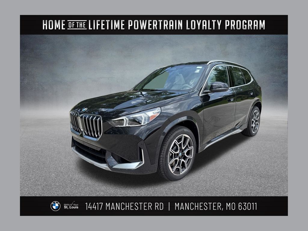 Jet Black 2026 BMW X1 SUV / Crossover All-Wheel Drive 7-Speed Automatic