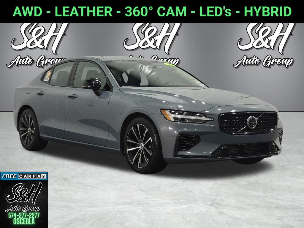 Thunder Gray Metallic 2023 Volvo S60 Sedan All-Wheel Drive Automatic
