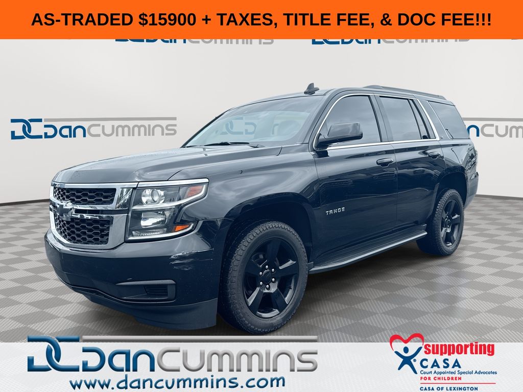 Black 2018 Chevrolet Tahoe SUV / Crossover Four-Wheel Drive 6-Speed Automatic Overdrive