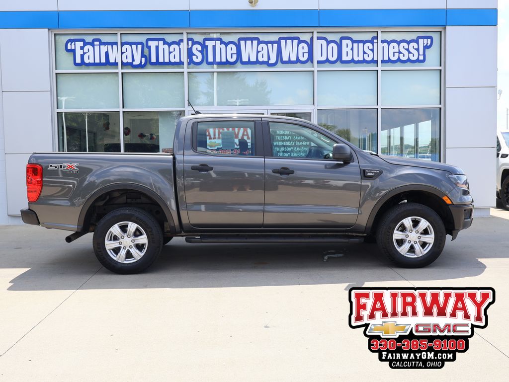 Gray (Magnetic Metallic) 2019 Ford Ranger Pickup Truck Four-Wheel Drive Automatic