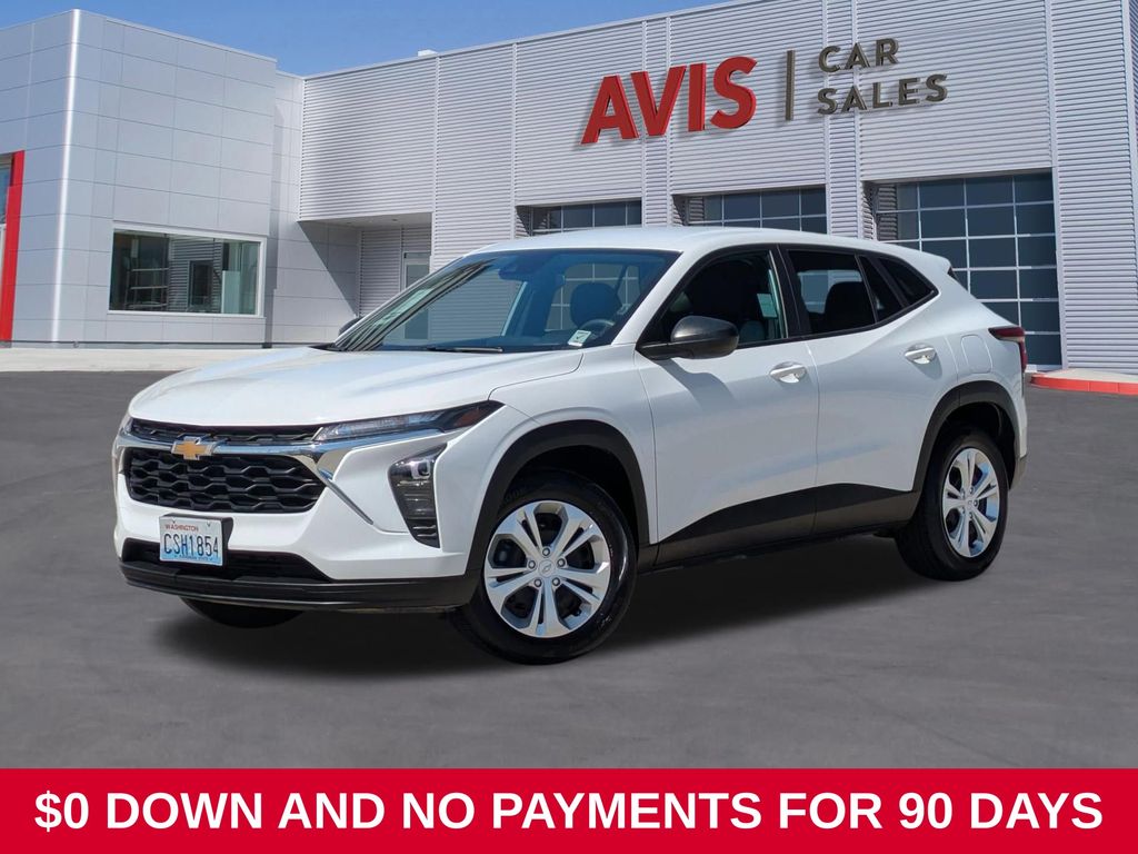 Summit White 2025 Chevrolet Trax SUV / Crossover Front-Wheel Drive 6-Speed Automatic