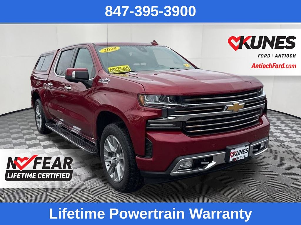 Cajun Red Tintcoat 2020 Chevrolet Silverado 1500 Pickup Truck Four-Wheel Drive Automatic