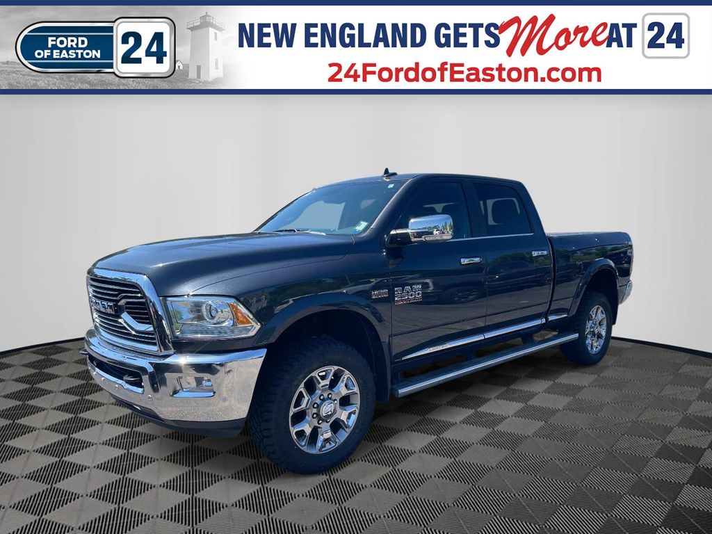 Gray (Steel Metallic) 2016 RAM 2500 Pickup Truck Four-Wheel Drive 6-Speed Automatic