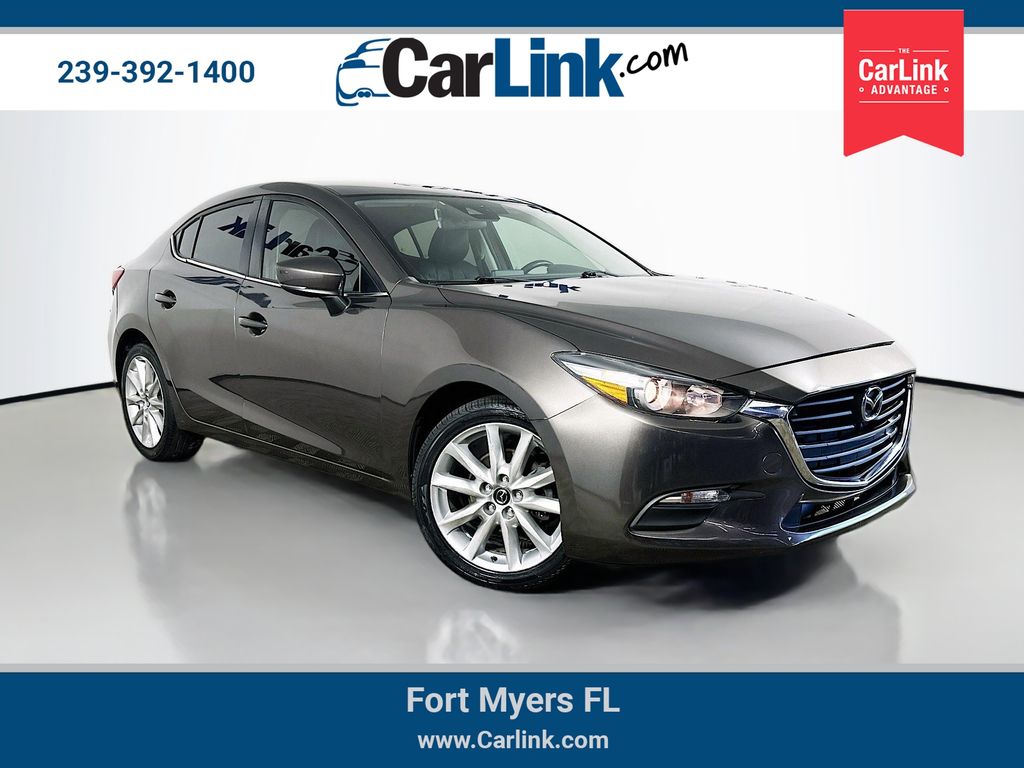 Titanium Flash Mica 2017 Mazda MAZDA3 Touring Sedan Front-Wheel Drive 6-Speed Automatic