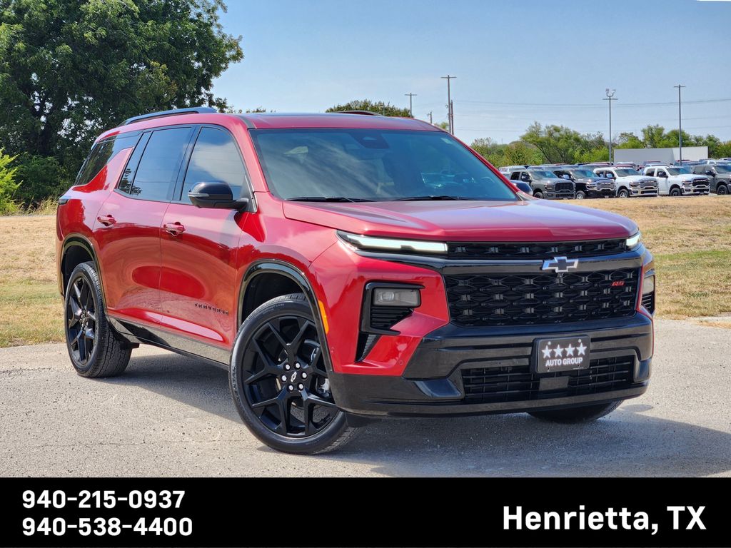 Radiant Red Tintcoat 2024 Chevrolet Traverse SUV / Crossover Front-Wheel Drive 8-Speed Automatic