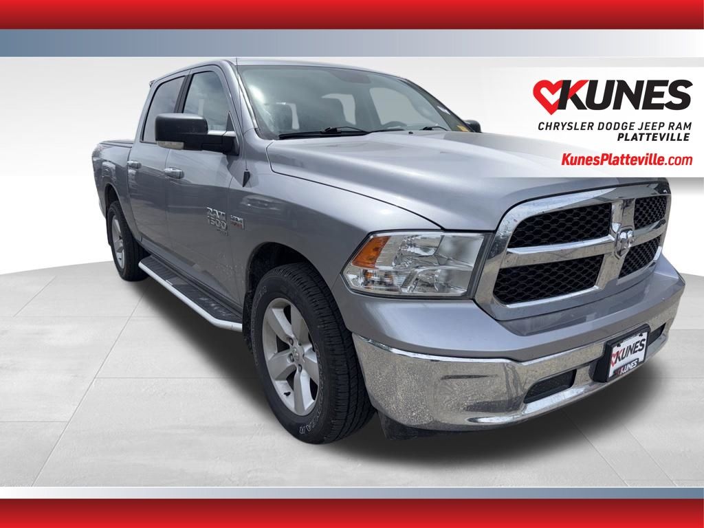 Billet Silver Metallic Clearcoat 2019 RAM 1500 Pickup Truck Four-Wheel Drive 8-Speed Automatic