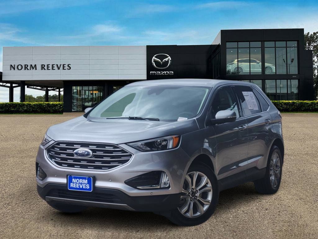Silver Metallic 2024 Ford Edge SUV / Crossover All-Wheel Drive 8-Speed Automatic