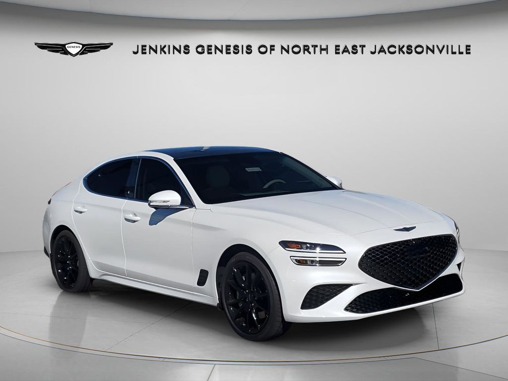Uyuni White 2026 Genesis G70 2.5T Prestige RWD Sedan Rear-Wheel Drive 8-Speed Automatic