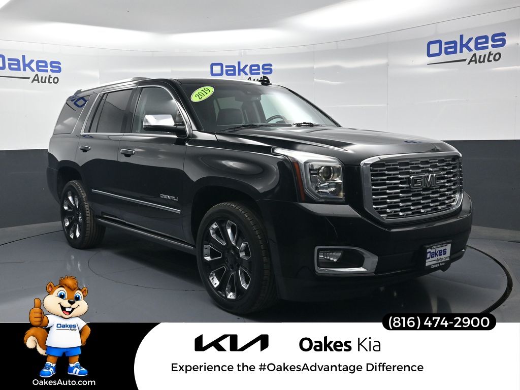 Onyx Black 2019 GMC Yukon SUV / Crossover Four-Wheel Drive