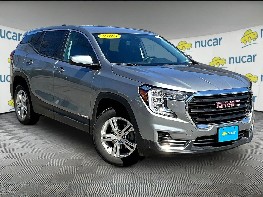Sterling Metallic 2024 GMC Terrain SLE AWD SUV / Crossover All-Wheel Drive 9-Speed Automatic