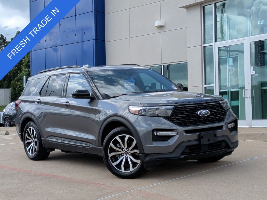 Carbonized Gray Metallic 2024 Ford Explorer SUV / Crossover Rear-Wheel Drive Automatic