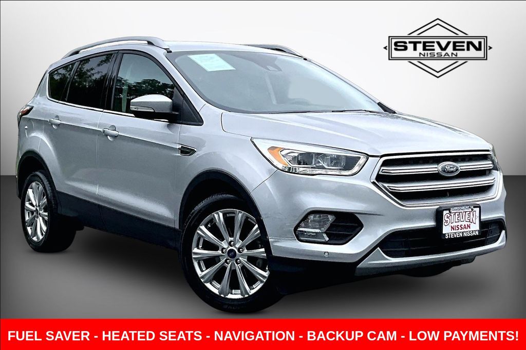 Ingot Silver 2017 Ford Escape SUV / Crossover Front-Wheel Drive 6-Speed Automatic