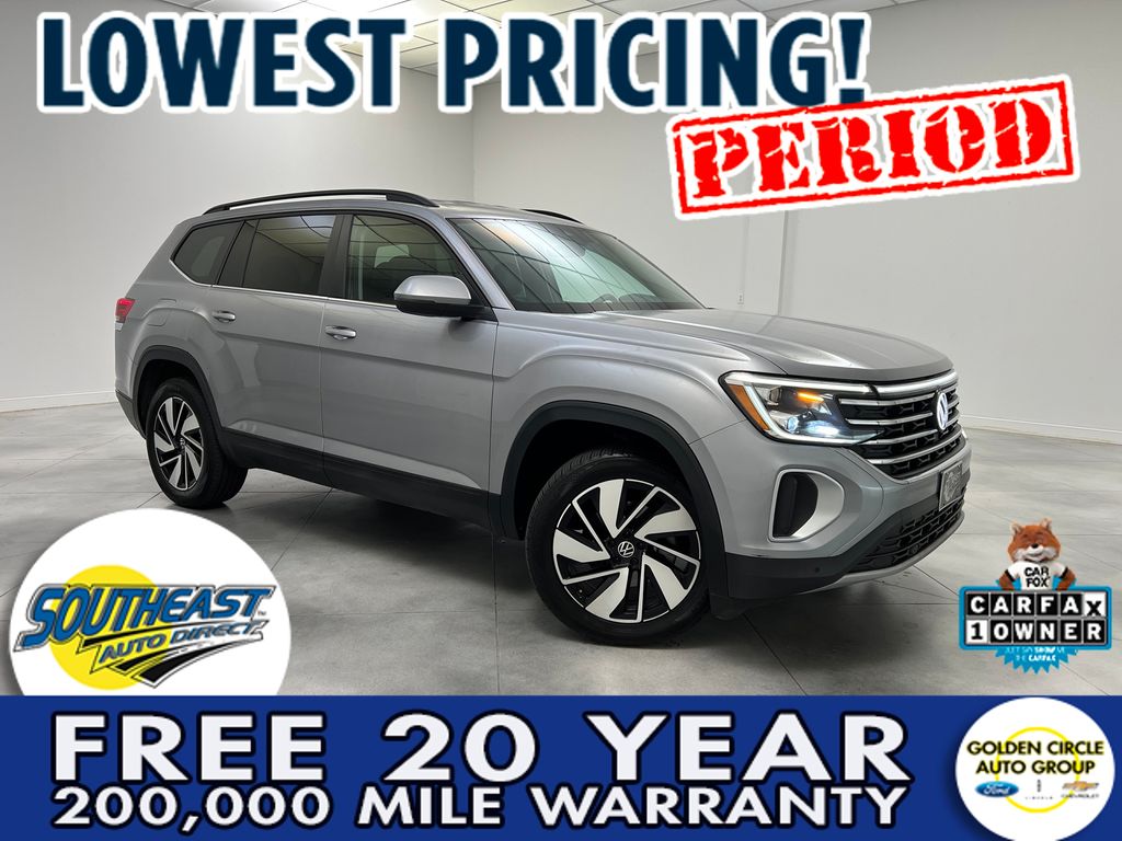 Silver Mist Metallic 2025 Volkswagen Atlas SUV / Crossover Front-Wheel Drive 8-Speed Automatic