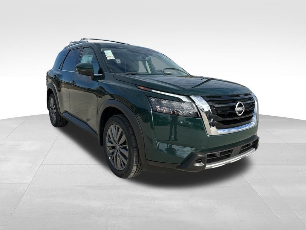 2025 Obsidian Green Pearl Nissan Pathfinder SL FWD SUV