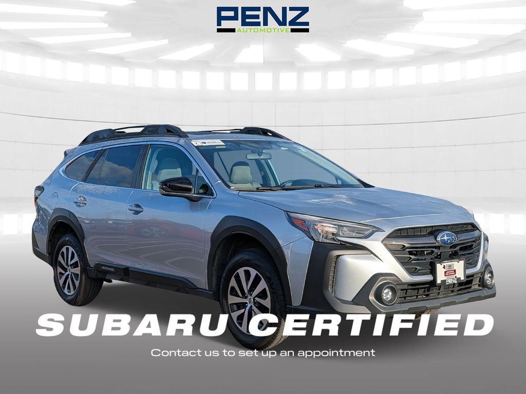 Ice Silver Metallic 2025 Subaru Outback Premium AWD SUV / Crossover All-Wheel Drive Continuously Variable Transmission
