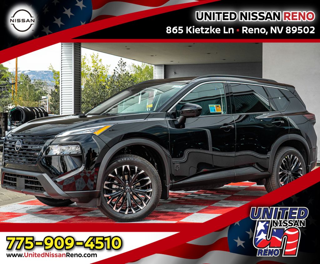 Super Black 2026 Nissan Rogue SUV / Crossover All-Wheel Drive Continuously Variable Transmission