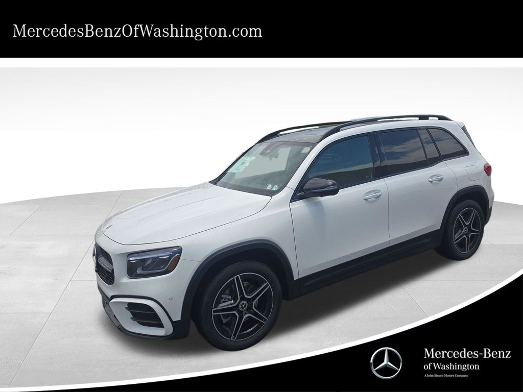 Polar White 2026 Mercedes-Benz GLB 250 4MATIC SUV / Crossover All-Wheel Drive 8-Speed Dual Clutch