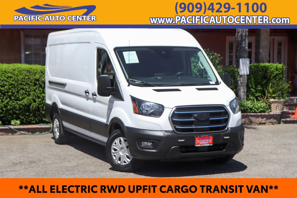 Oxford White 2022 Ford E-Transit Van Rear-Wheel Drive Automatic