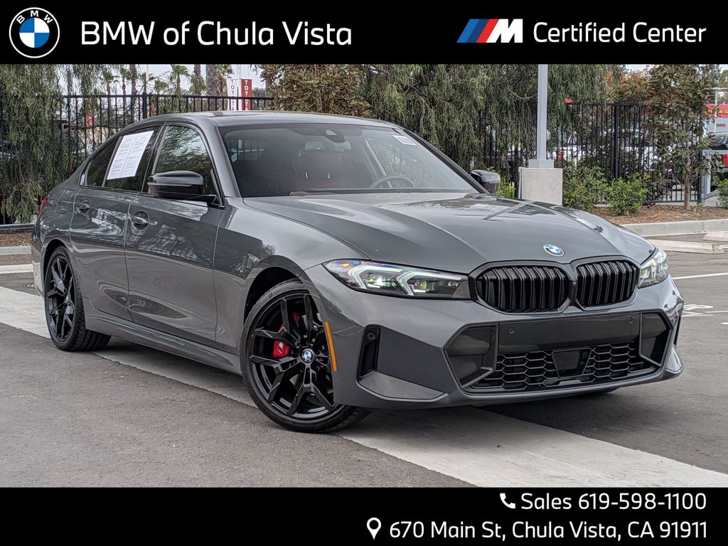 Gray (Dravit Grey Metallic) 2025 BMW 3 Series 330i RWD Sedan Rear-Wheel Drive 8-Speed Automatic