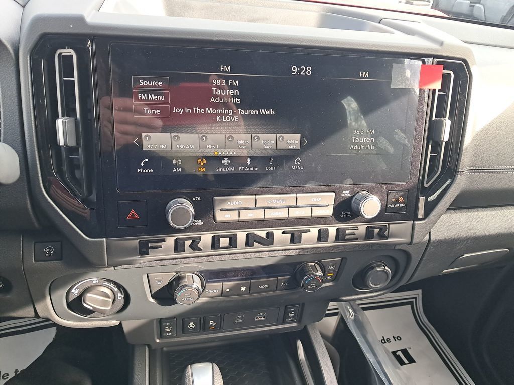 2026 Nissan Frontier SV Red at John Sisson Motors