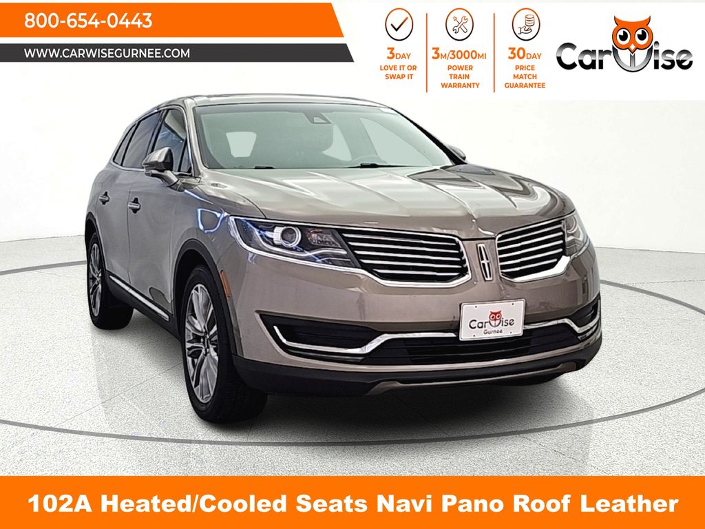 Luxe Metallic 2017 Lincoln MKX Reserve AWD SUV / Crossover All-Wheel Drive 6-Speed Automatic