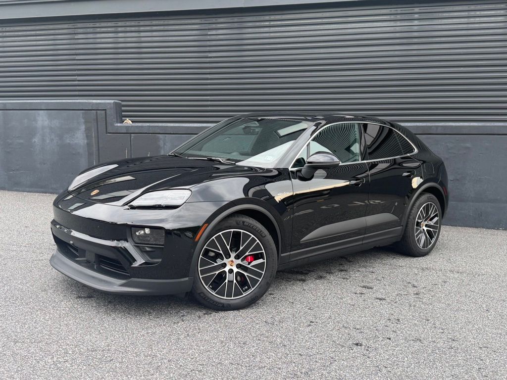 Black 2025 Porsche Macan SUV / Crossover All-Wheel Drive Automatic