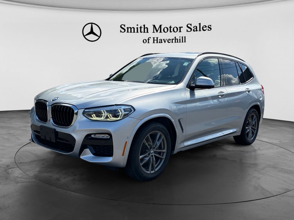 Glacier Silver Metallic 2020 BMW X3 SUV / Crossover All-Wheel Drive 8-Speed Automatic