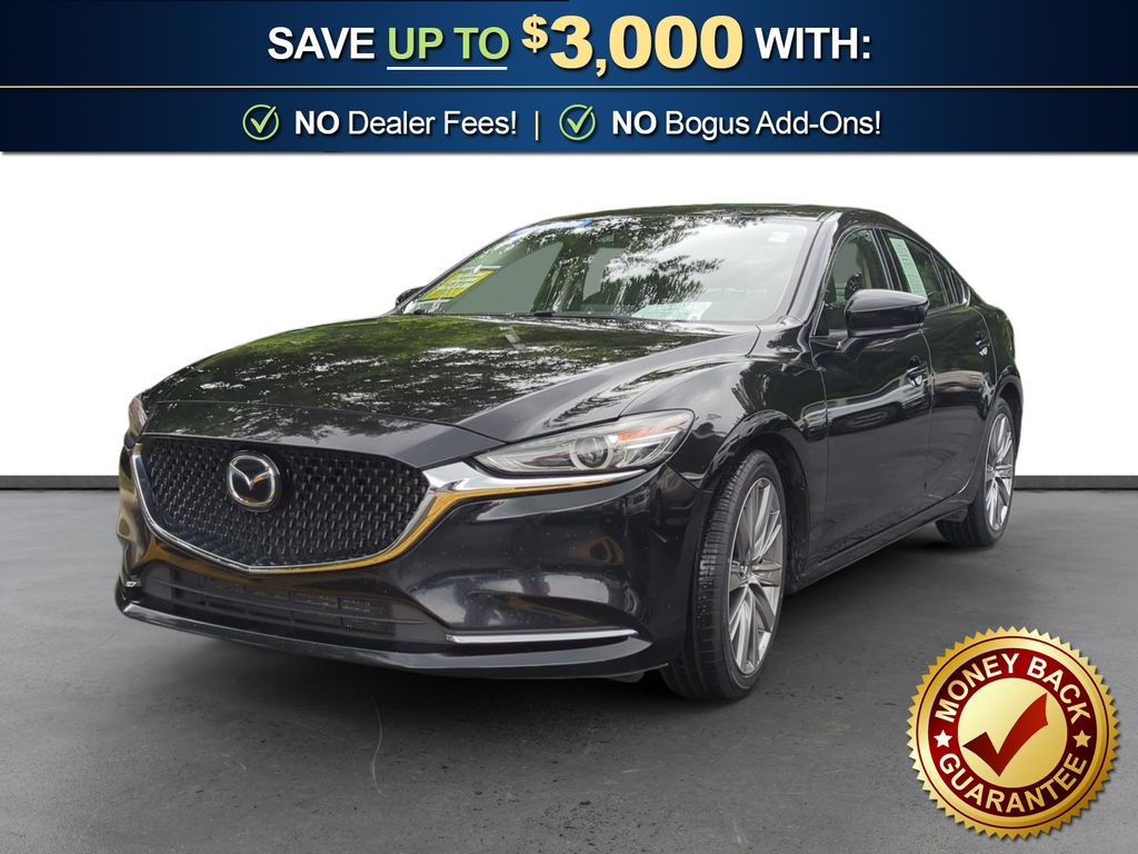 Jet Black Mica 2018 Mazda MAZDA6 Grand Touring Reserve Sedan FWD Sedan Front-Wheel Drive 6-Speed Automatic