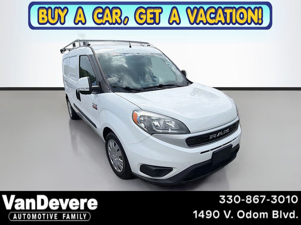 Bright White 2019 RAM ProMaster City Van Front-Wheel Drive 9-Speed Automatic