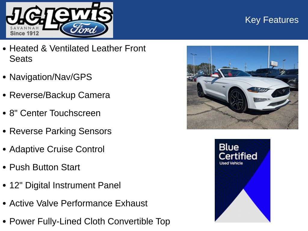 2023 Ford Mustang GT Premium Convertible