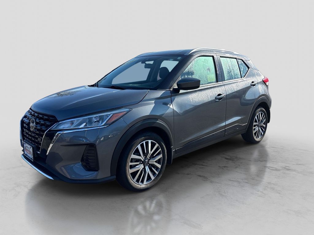 Gray (Gun Metallic) 2023 Nissan Kicks SV FWD SUV / Crossover Front-Wheel Drive Continuously Variable Transmission