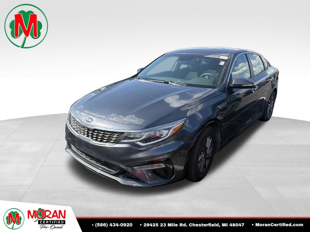 Gray 2020 Kia Optima Sedan Front-Wheel Drive 6-Speed Automatic