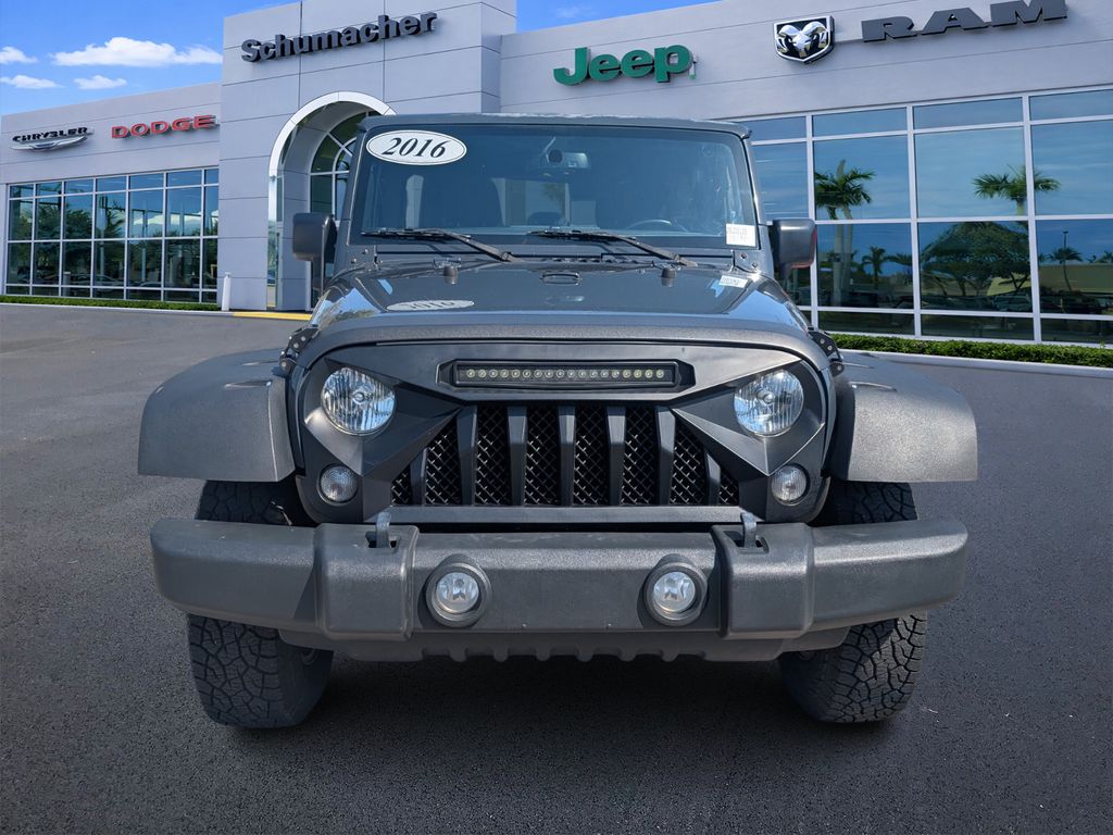used 2016 Jeep Wrangler car, priced at $16,998