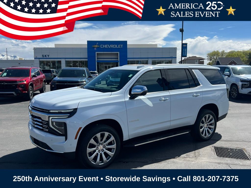 Polar White Tricoat 2026 Chevrolet Tahoe SUV / Crossover Four-Wheel Drive