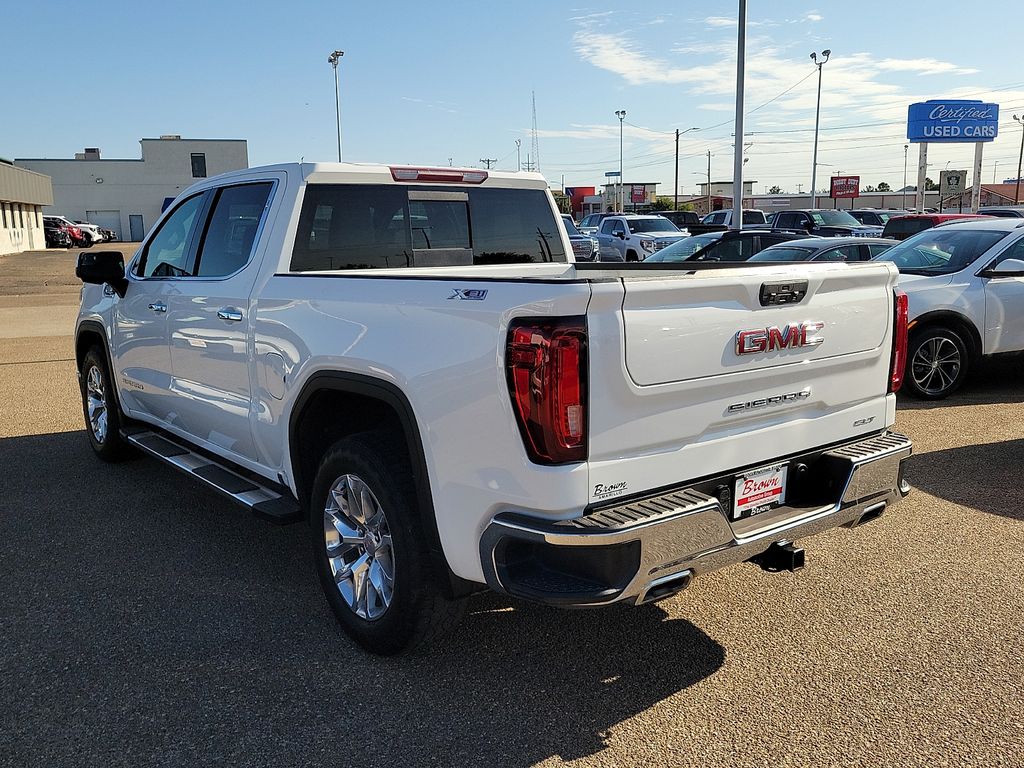 2021 GMC Sierra 1500 SLT White at Brown Buick GMC