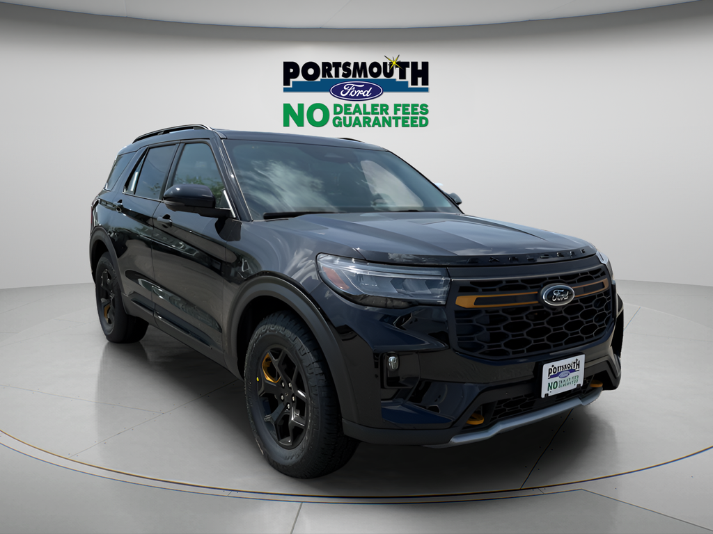 Agate Black Metallic 2026 Ford Explorer Tremor AWD SUV / Crossover All-Wheel Drive Automatic