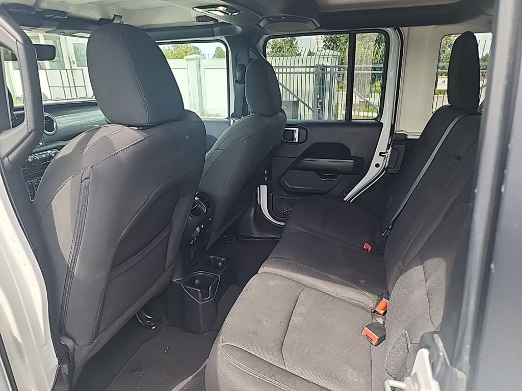 2023 White Jeep Wrangler Sahara 4X4 SUV
