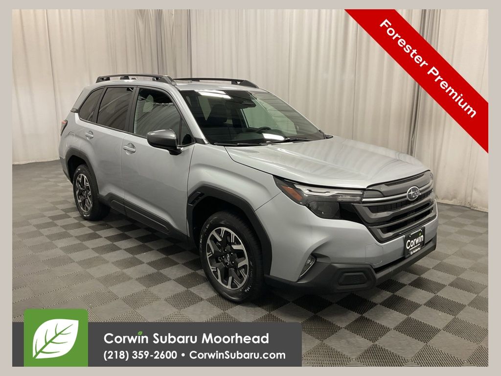 Ice Silver Metallic 2026 Subaru Forester SUV / Crossover All-Wheel Drive Continuously Variable Transmission