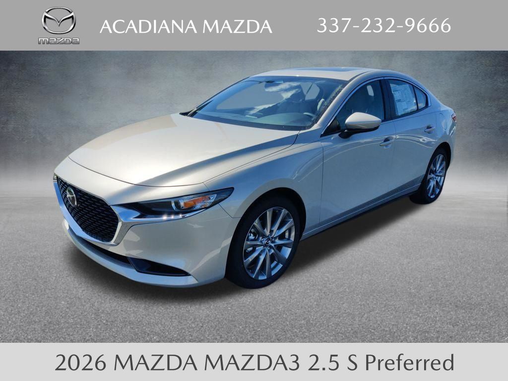 2026 Mazda MAZDA3 2.5 S Preferred Sedan FWD