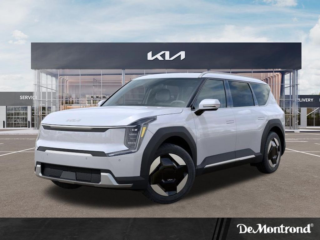 Glacial White Pearl 2026 Kia EV9 SUV / Crossover All-Wheel Drive 1-Speed Automatic