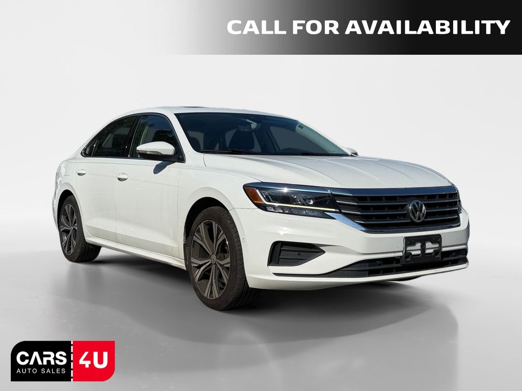 White 2020 Volkswagen Passat Sedan Front-Wheel Drive 6-Speed Automatic