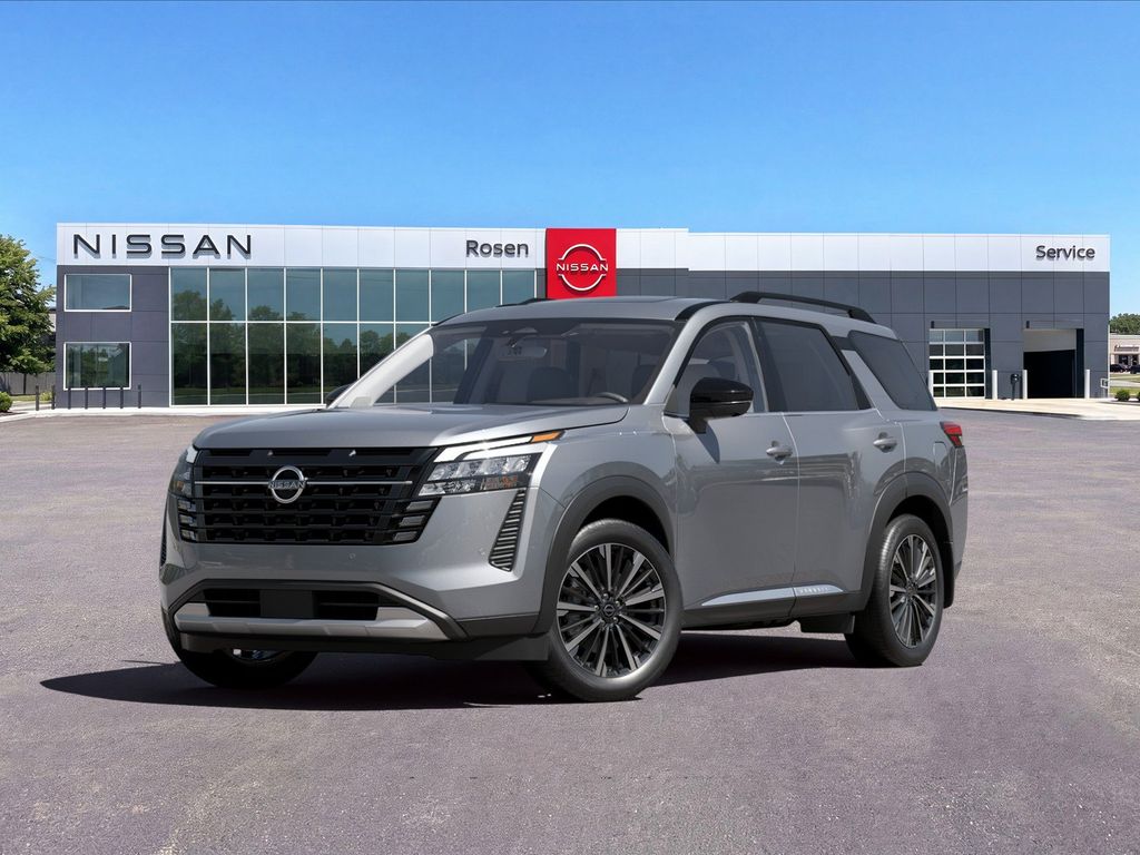 Boulder Gray Pearl 2026 Nissan Pathfinder SUV / Crossover All-Wheel Drive 9-Speed Automatic