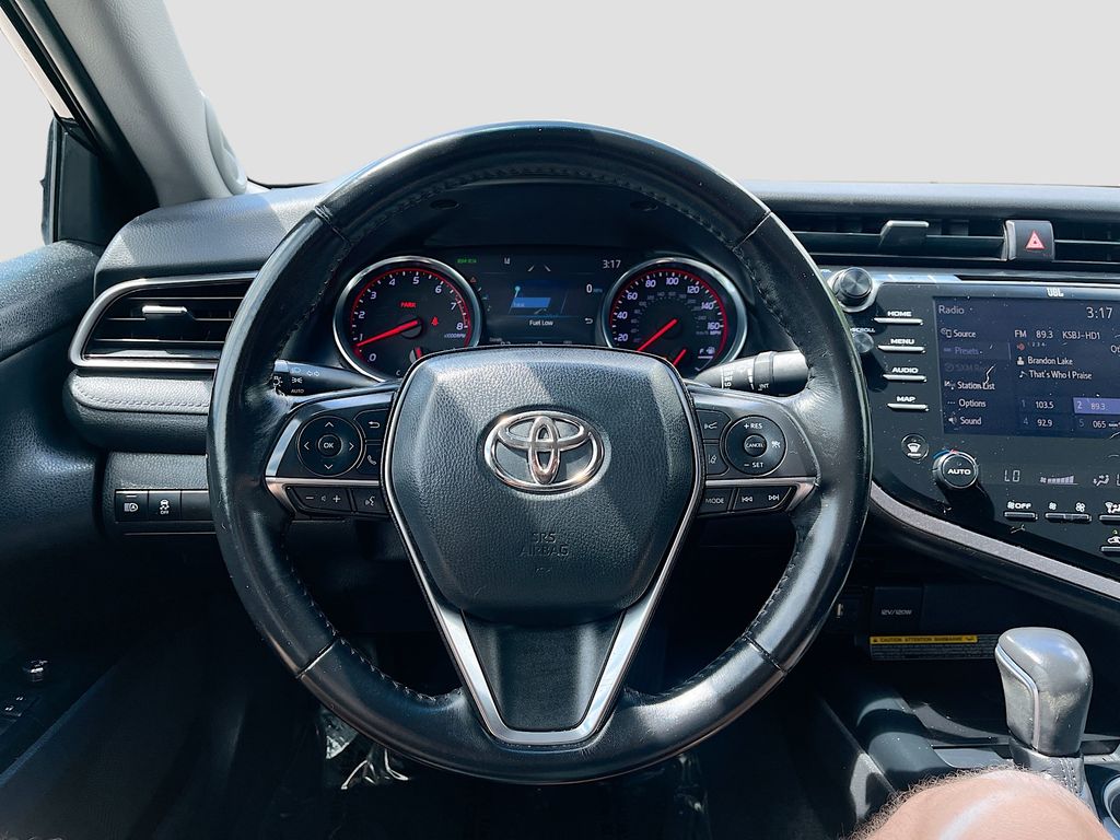 2019 Toyota Camry XSE V6 Black at DeMontrond Gulf Freeway
