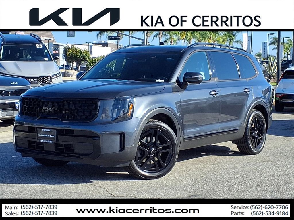 Gravity Gray 2024 Kia Telluride SUV / Crossover All-Wheel Drive 8-Speed Automatic